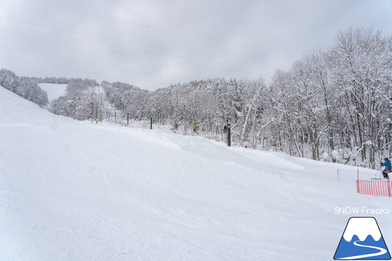 士別市日向スキー場　地元スキーヤーの皆さんと一緒に道北屈指の豪雪パウダーを心ゆくまで、滑る、滑る、滑る！